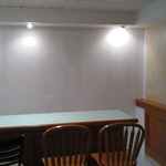 Completed wall