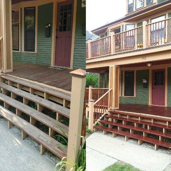 Deck Staining