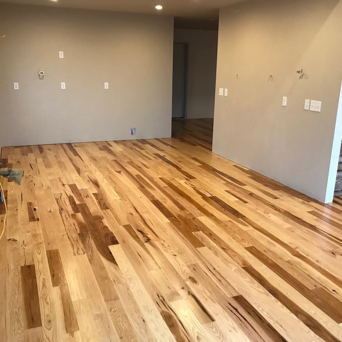 New wood floors