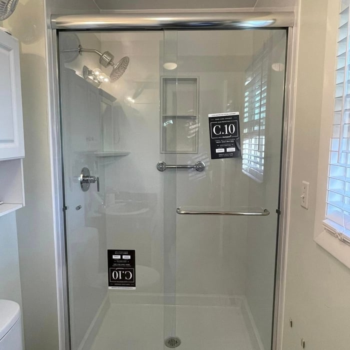 Shower Remodel - White