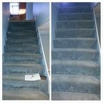new carpet on stairs