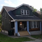 Before siding and windows