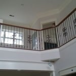 Stairs, crownmolding, door case