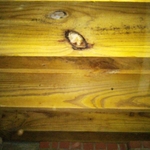 Treated joist