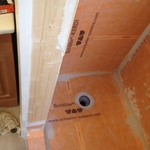 Shower install.