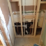 Shower conversion.
