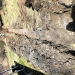 Trench excavated