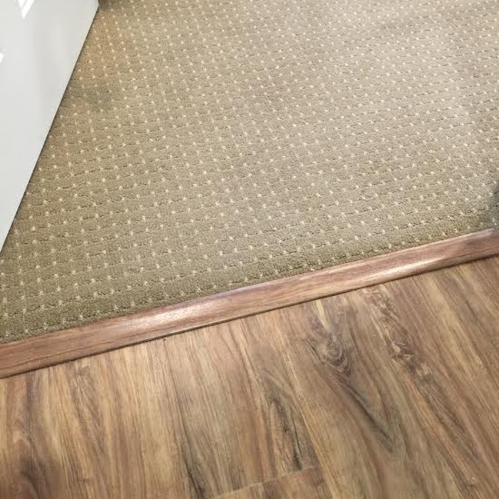 Flooring Job with Transition