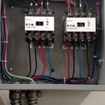 Close Up of Lighting Contactors