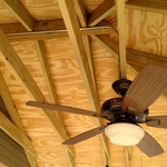 Exterior Ceiling Fan Install