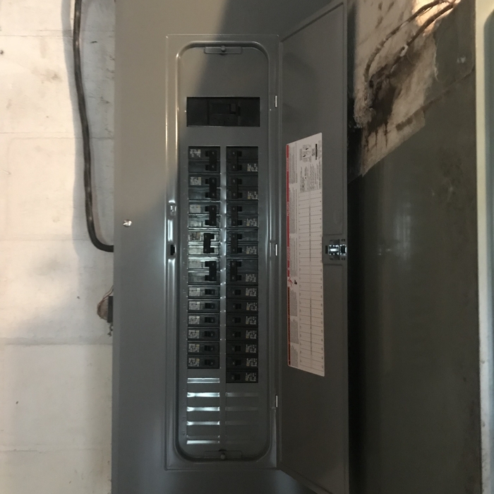 completed panel change