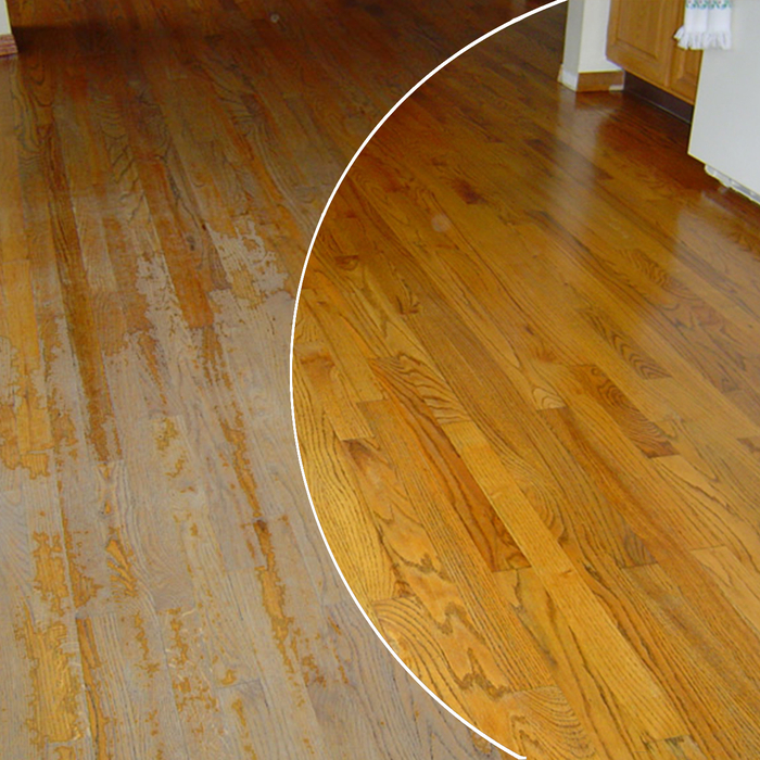 No dust, No mess, No odor floor refinish