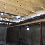 Duct work install