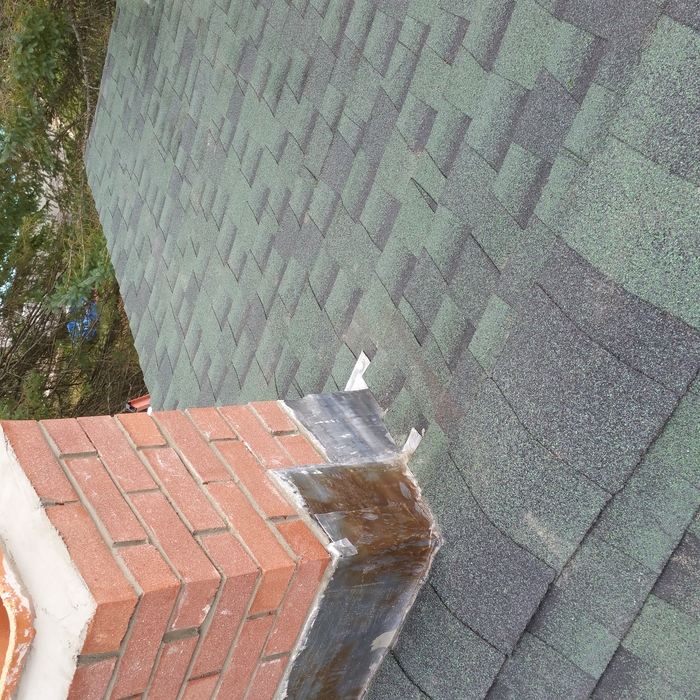 Completed chimney