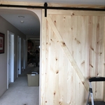 BARN DOOR BUILD & INSTALL