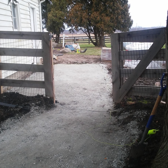 Getting the Base down before the paper application