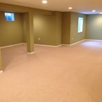 Basement Berber carpet