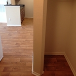 Vinyl kitchen and hall
