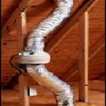 Inline Fan Installed