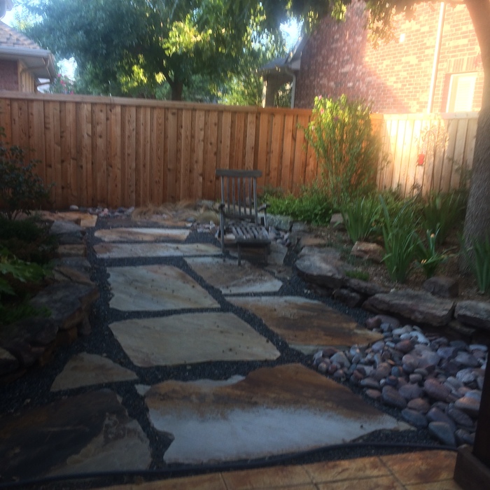 Miller Project back yard