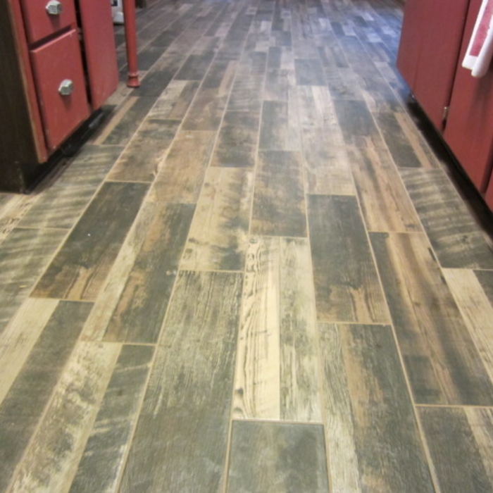 Tile floor