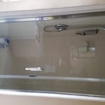 semi framed shower