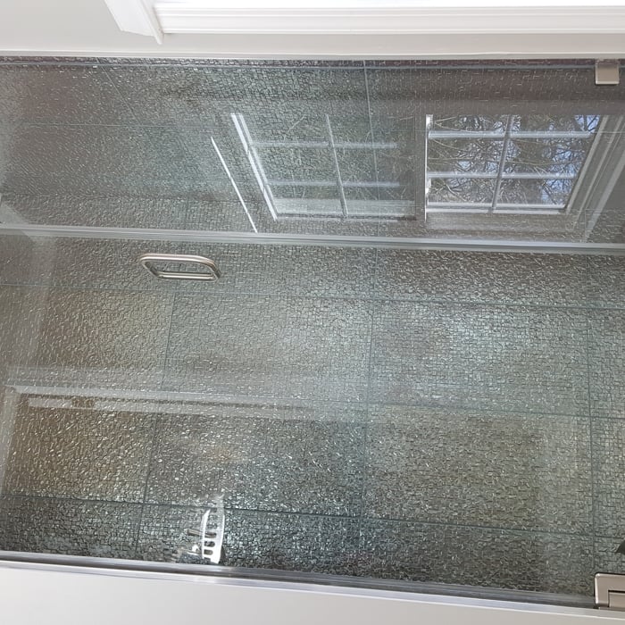 frameless shower