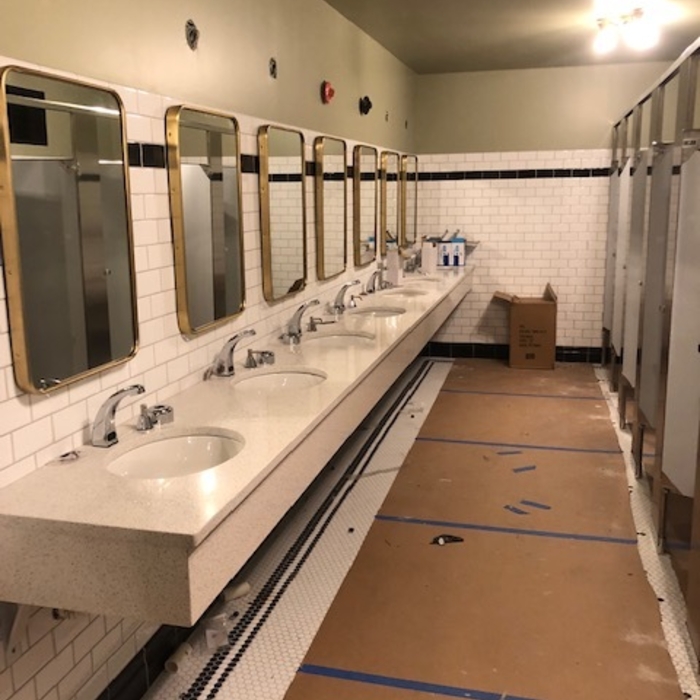 New Commerical Bathroom install