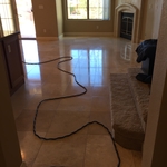 Travertine Floor Polished