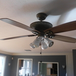Ceiling Fan and Window deep clean