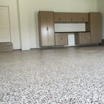 two-car garage renovation in Lenexa