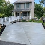 Concrete Driveway and ramp