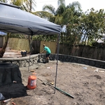 Retaining wall with bench seat option