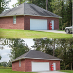 Soft washing and roof cleaning