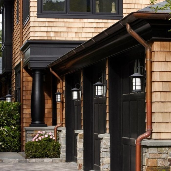 Painted architectural vinyl