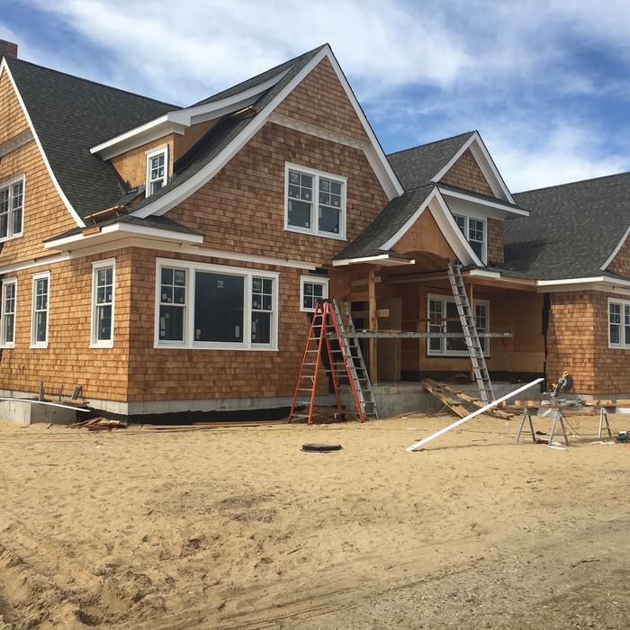 Cedar Siding,Asphalt Roof and Trim