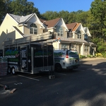 Asphalt Roof Install Town House Community