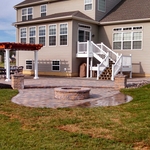 After Pictures of backyard patio