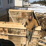 Three story addition