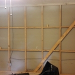 Other side of dining room wall