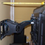 Full motion wall mount