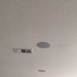 Edge less in-ceiling speakers