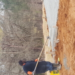 Shop slab install