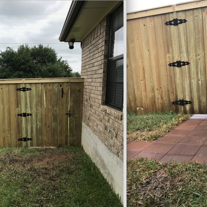 New Gate & Walkway