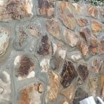 out door shower side walk