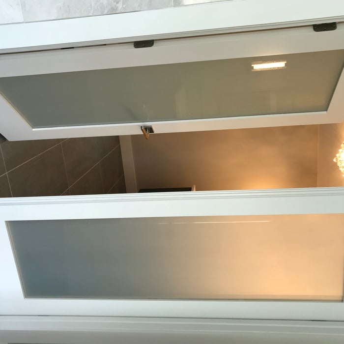 Davidson Privacy glass french doors