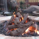Gas Campfire