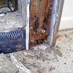 At domolition leaks were located