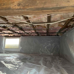 Insulation Removal & Replacement, Moisture Bar