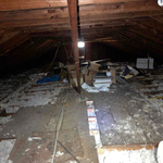 Attic Insulation Install